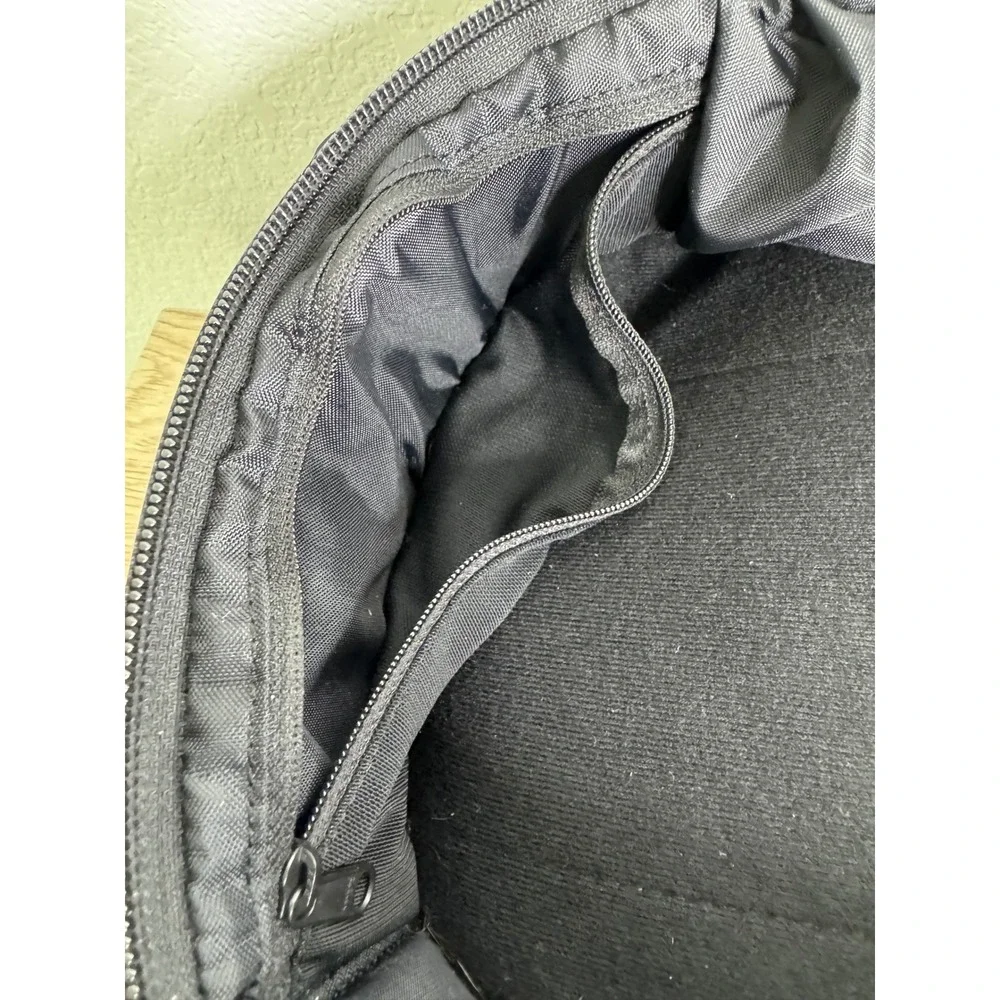 Wairworthy Black Stealth Solo Flight Bag Pilot Carry On Headset Pocket Hardsided